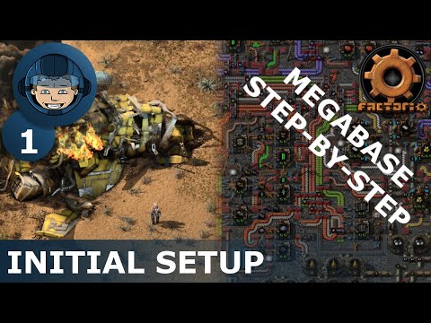 Build a MegaBase From Scratch in Factorio: Step-By-Step Guide (Initial Setup)