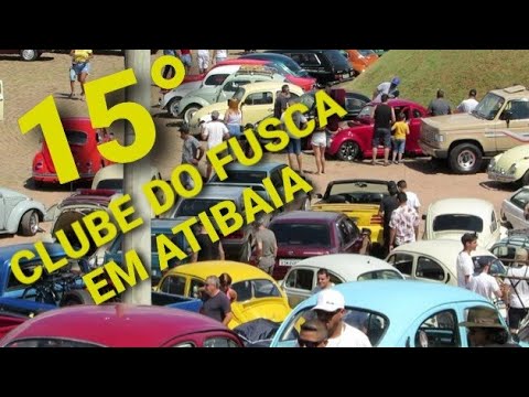 15º ANIVERSARIO DO CLUBE DO FUSCA EM ATIBAIA