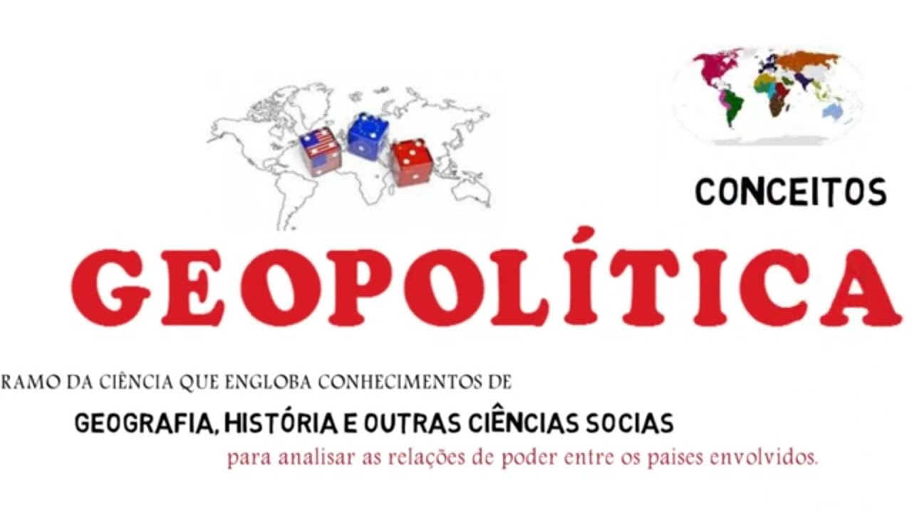 GEOPOLÍTICA - conceitos #geografia