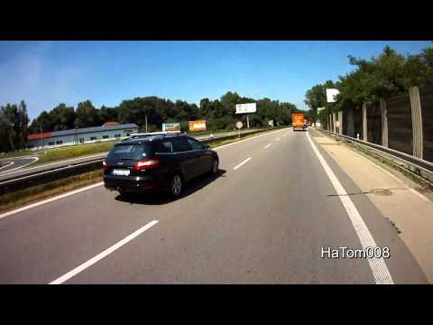 Prague driver at ring road.