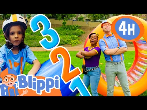 Blippi's Race to the Finish: Game Show Episode 3 | BLIPPI | Kids TV Shows | Cartoons For Kids