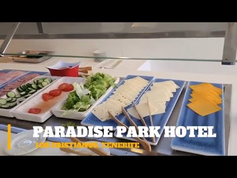 Paradise Park Hotel Los Cristianos Tenerife Breakfast #shorts