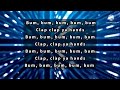Clap your hands, Group 1 Crew