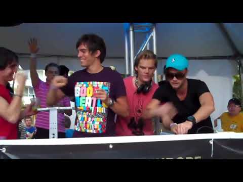 Tim Berg, Norman Doray, Sebastien Drums - Tweet It [w/ Together @ The Sagamore Hotel, 2010]