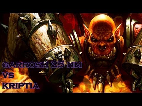 GARROSH 25 VS KRIPTIA