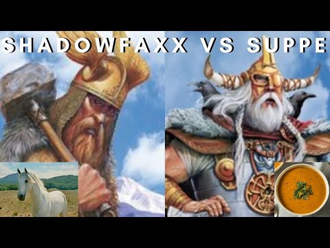 ShadowFaxx (Thor) vs Suppe (Odin) - Age of Mythology: The Titans (Game 5)