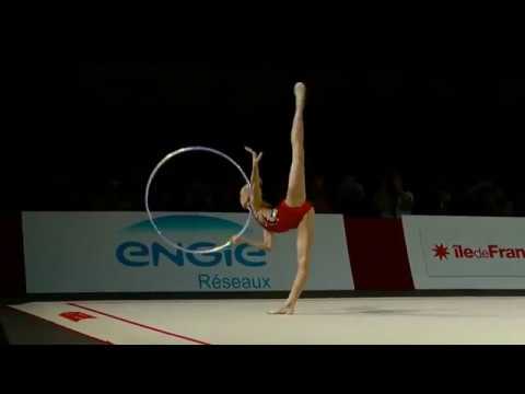 2019.03.30 Тье - Оноприенко Виктория 2003 🇺🇦UKR - Обруч 18,70 - Grand Prix Thiais