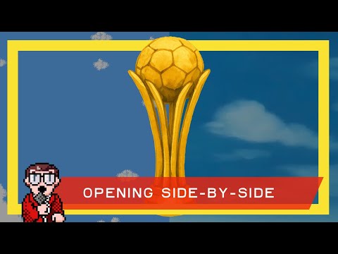 Captain Tsubasa Volume II: Super Striker - Opening/ Intro (side by side) #ct2remake