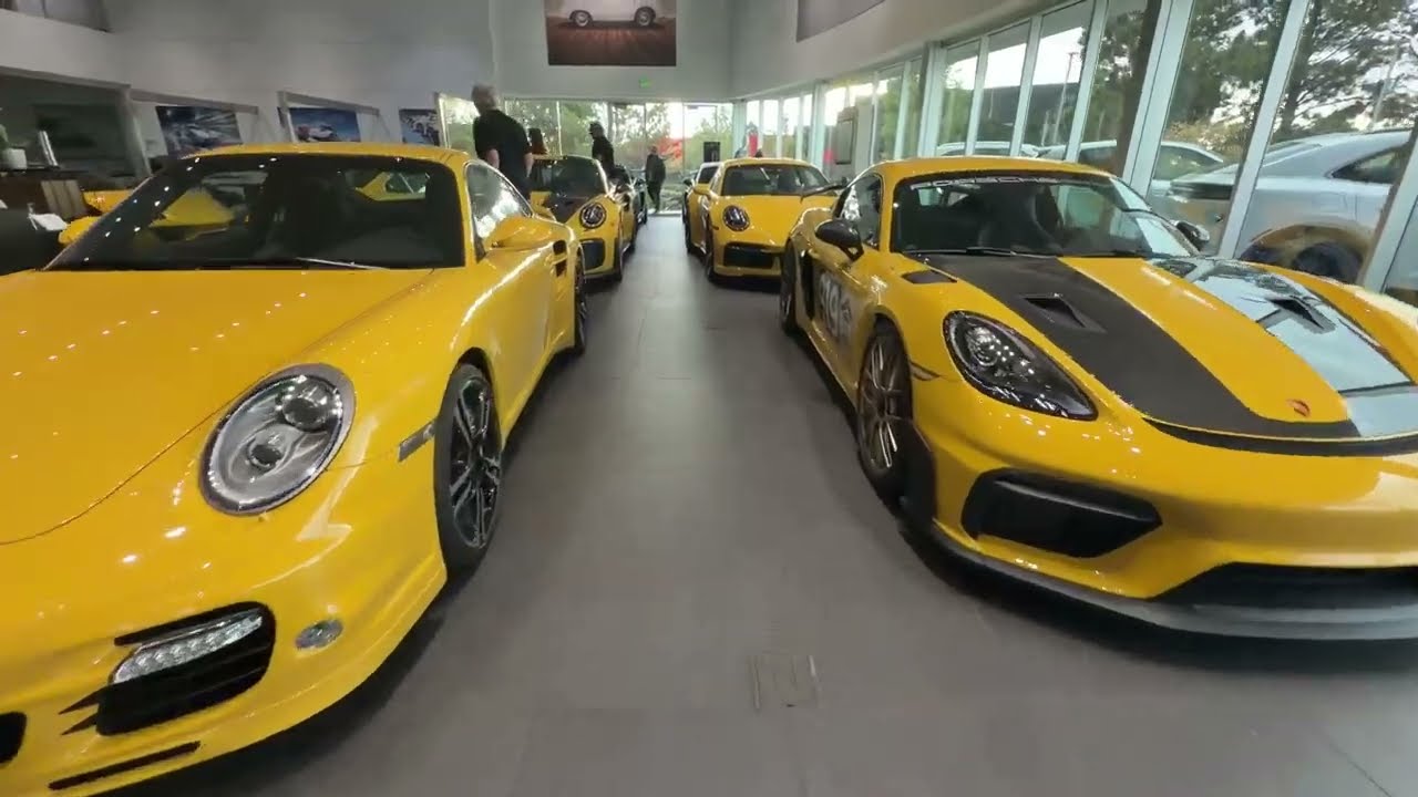 Porsche Klassiker Rallye 2025 — aerial production still