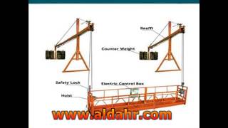 Newest Hot Selling Anti tilt safety lock hoist suspended platform Factory