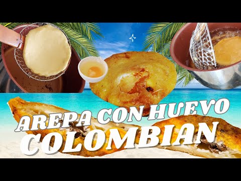 Arepas con Huevo: A Colombian Energy Breakfast from SECRETS OF COLOMBIAN COOKING by #ChefPachi