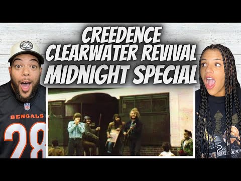 OH MY GOODNESS!| FIRST TIME HEARING Creedence Clearwater Revival -  Midnight Special REACTION