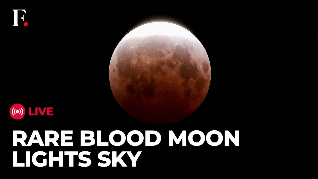 Lunar Eclipse LIVE: 96% of Moon Enters Earth’s Shadow | ‘Blood Moon’ Lights Up Skies