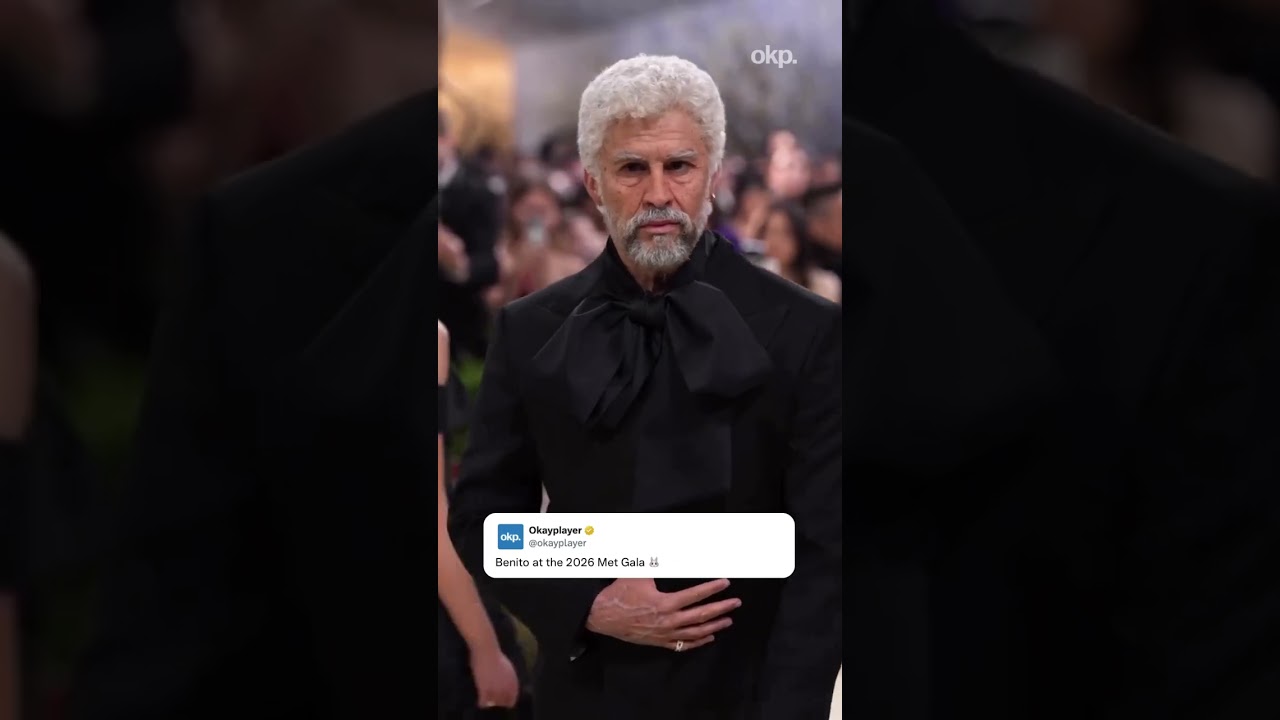 🕰️ #BadBunny giving us a glimpse into the future at last night's #MetGala #trending