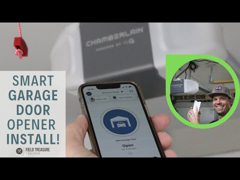Chamberlain Smart Garage Door Opener Installation