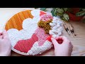 Learn How to Use Punch Needle and Embroidery to Create a Stunning Textured Piece!