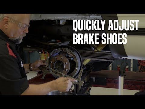 Drum Brake Replacement: Adjusting Brake Shoes and Installing Drum