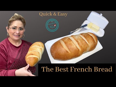 The Best French Bread Recipe Quick & easy | La mejor receta de pan francés rápida y fácil