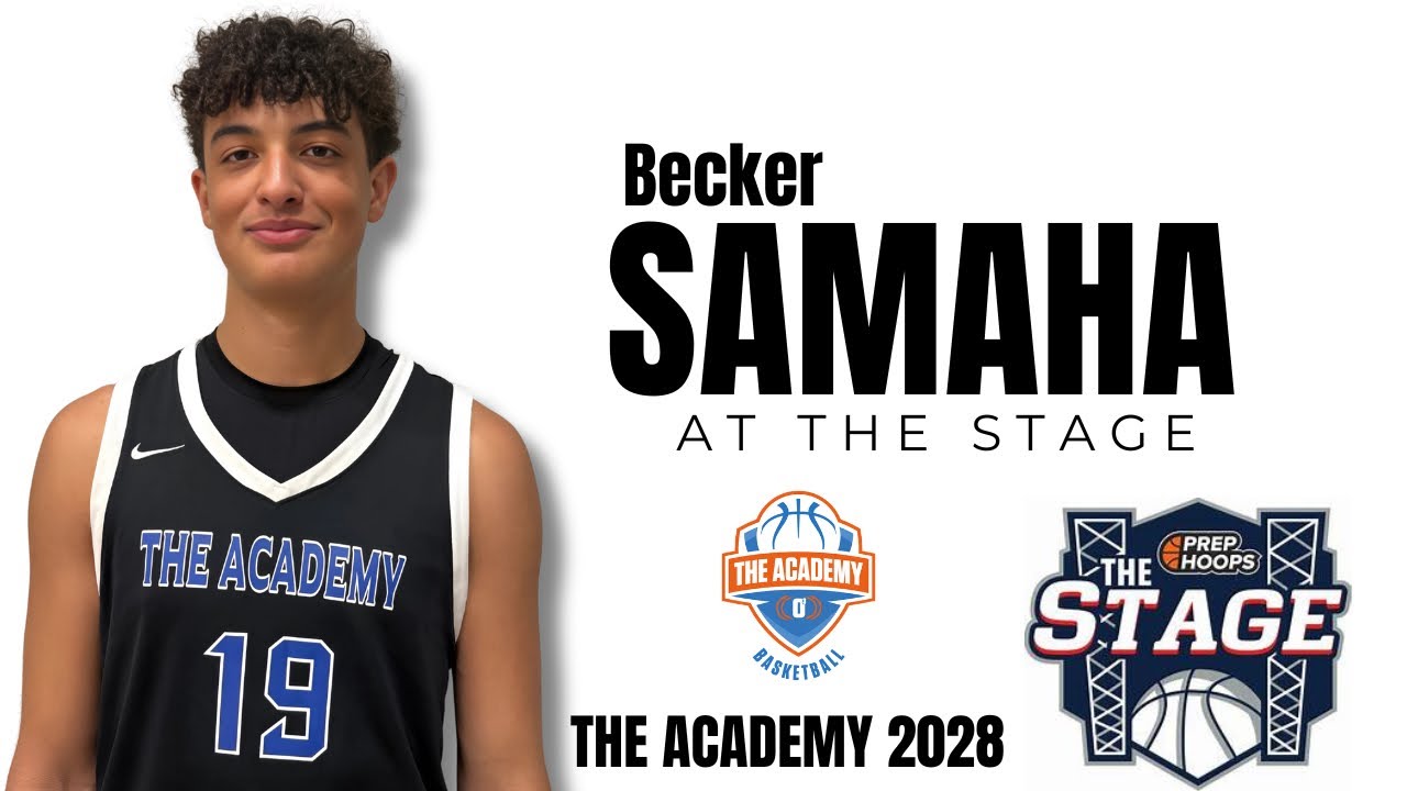 2028 Becker Samaha at Prep Hoops- The Stage