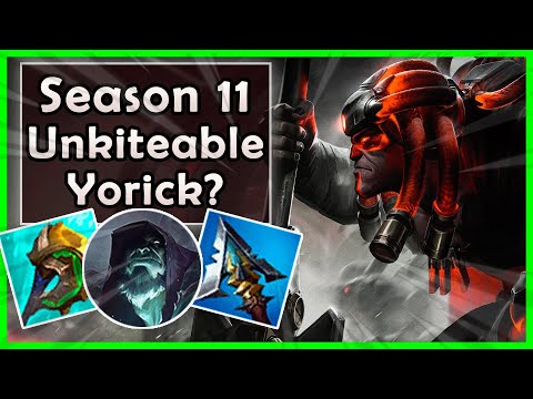 Unkitable Yorick Build AND NEW Resistance Yorick SKIN! - League of Legends Season 11 Items