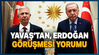 Son Dakika: Mansur Yavaş, Cumhurbaşkanı Erdoğan ile Görüşmesine Dair A