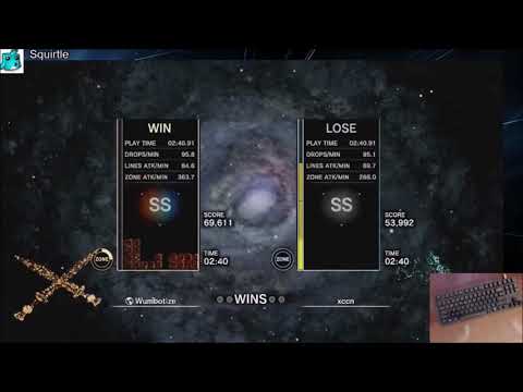 Tetris Effect Expert Zone Battle - Wumbo vs xccn