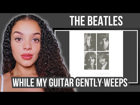 First time hearing The Beatles - While My Guitar Gently Weeps | Rere Reacts
