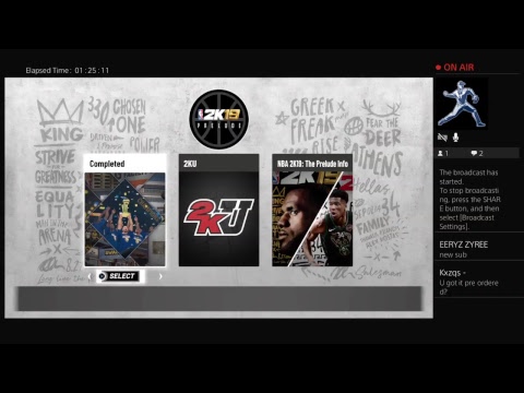 PS4 Gaming - NBA 2K19 The Prelude