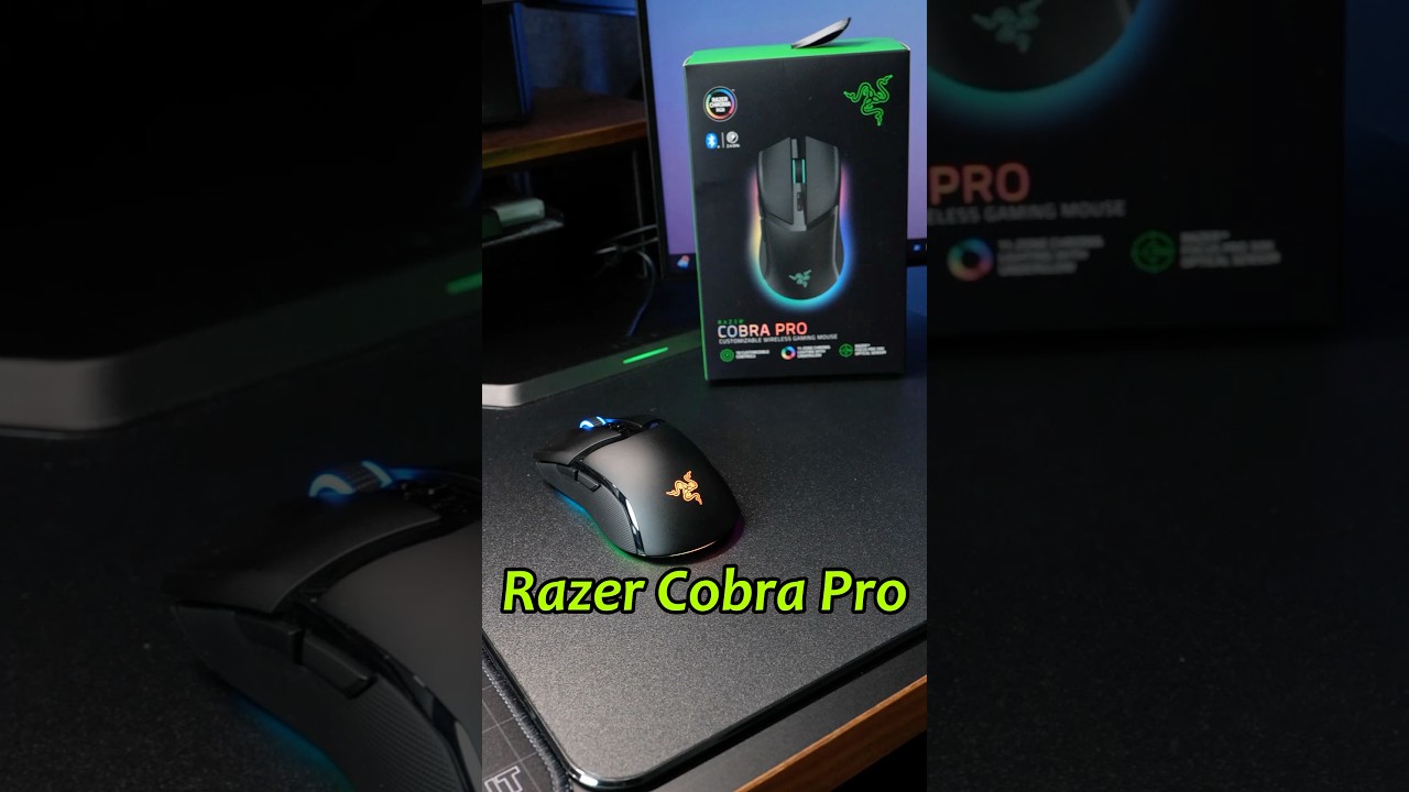 軽すぎ！レイザーのCobra Proが超性能なのに超軽量で使いやすすぎる。