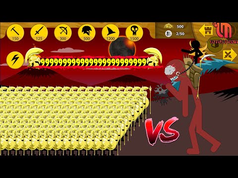 MOD 999999 Spearton Golden VS Kai Raider | STICK WAR LEGACY - KASUBUBKTQ
