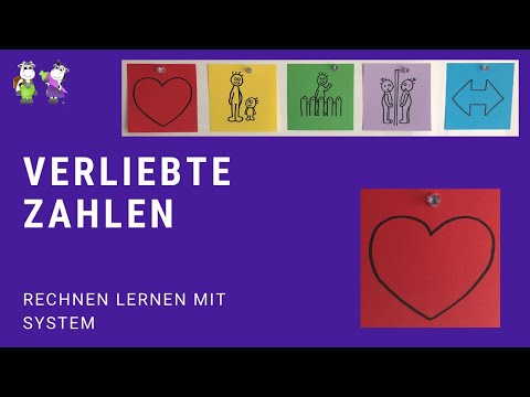 Rechentrick Verliebte Zahlen | Klasse 1 | Wie rechnest du 8 + 5?