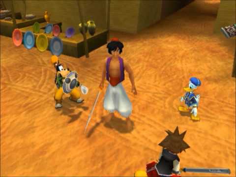 KH1 Cutscenes Part 99 - To the Desert! (English)