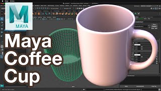 Maya Tutorial: Model a Coffee Cup