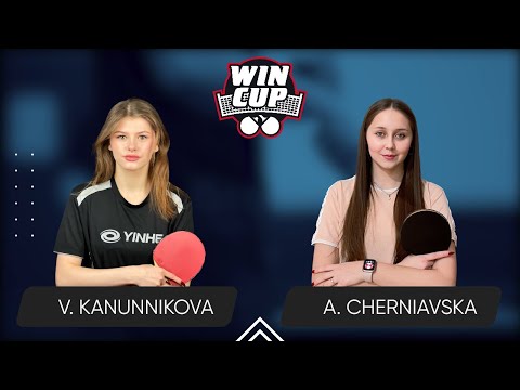 13:15 Vasylysa Kanunnikova - Alina Cherniavska 28.09.2024 WINCUP Women Star. TABLE 2