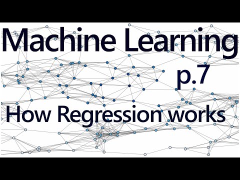 Regression How it Works Practical Machine Learning Tutorial with Python p 7
