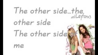 Hannah Montana - The other side of me [w/Lyrics] HQ