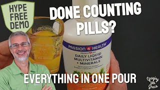 Too Many Pills to Swallow - One Liquid Ounce Instead