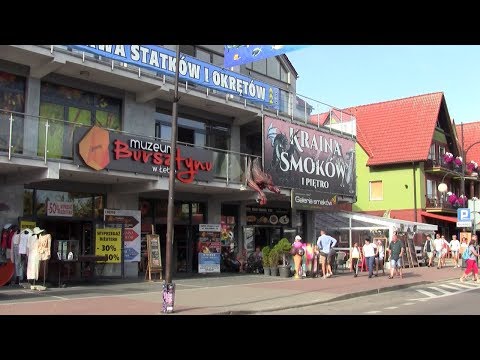 Łeba deptak, atrakcje 2019