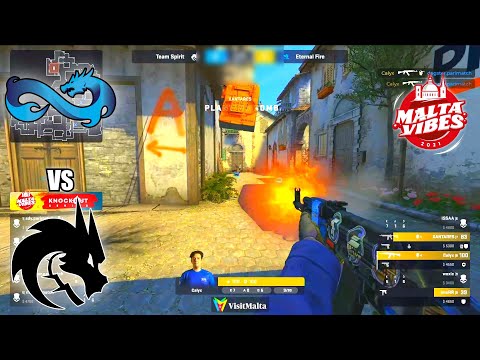 Spirit vs Eternal Fire - Malta Vibes Knockout Series 2 | CSGO HIGHLIGHTS