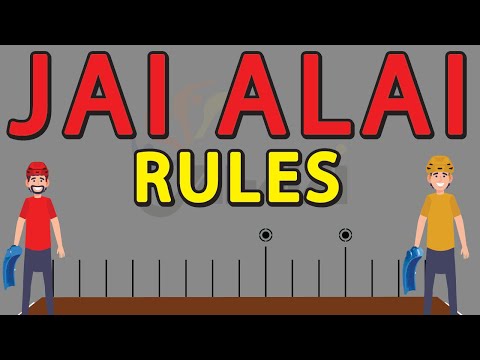 Rules of Jai Alai EXPLAINED : How to Play Jai Alai : JAI ALAI