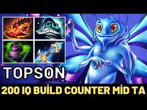TOPSON Puck 200 IQ Build Counter Mid TA 7.29 Dota 2