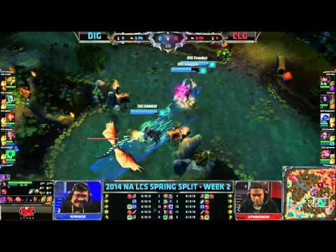 Insane level 1 by dignitas with a blue buff steal and a dragon!