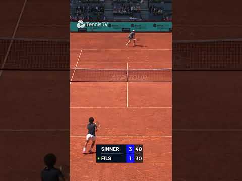 Terrifying Tennis From Sinner 😳