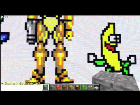 minecraft pixel art