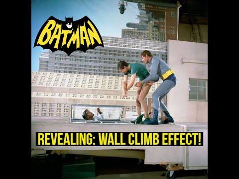 BEHIND THE SCENES Photos—Batman 60's TV Show: Revealing HOW They Climbed Up Buildings!