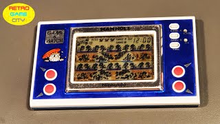 Nintendo Game & Watch MANHOLE 1983 | New Wide screen NH-103