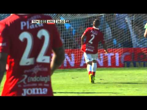 El Gasolero más cerca. Temperley 0 - Argentinos 0. Fecha 7. Primera División 2016.