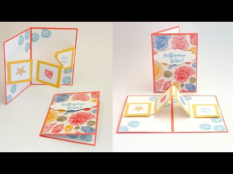 Brandneue Stampin' Up! Produkte⎮ tolle W Fold Card