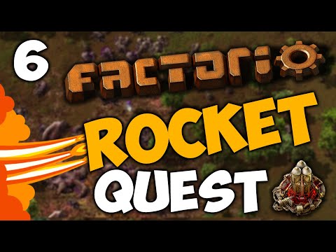 GRENADES SOLVE ALL FACTORIO PROBLEMS! Factorio - Let's Play: RocketQuest #6