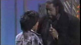 Shanice with Barry White